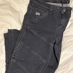 G-Star Raw Women's Skinny Jeans - Dark Gray